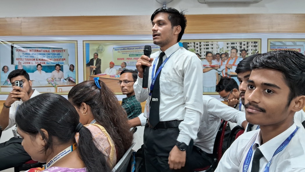 ‘Meet the Leader’ Program with Gaurav Shandilya at IIBM
